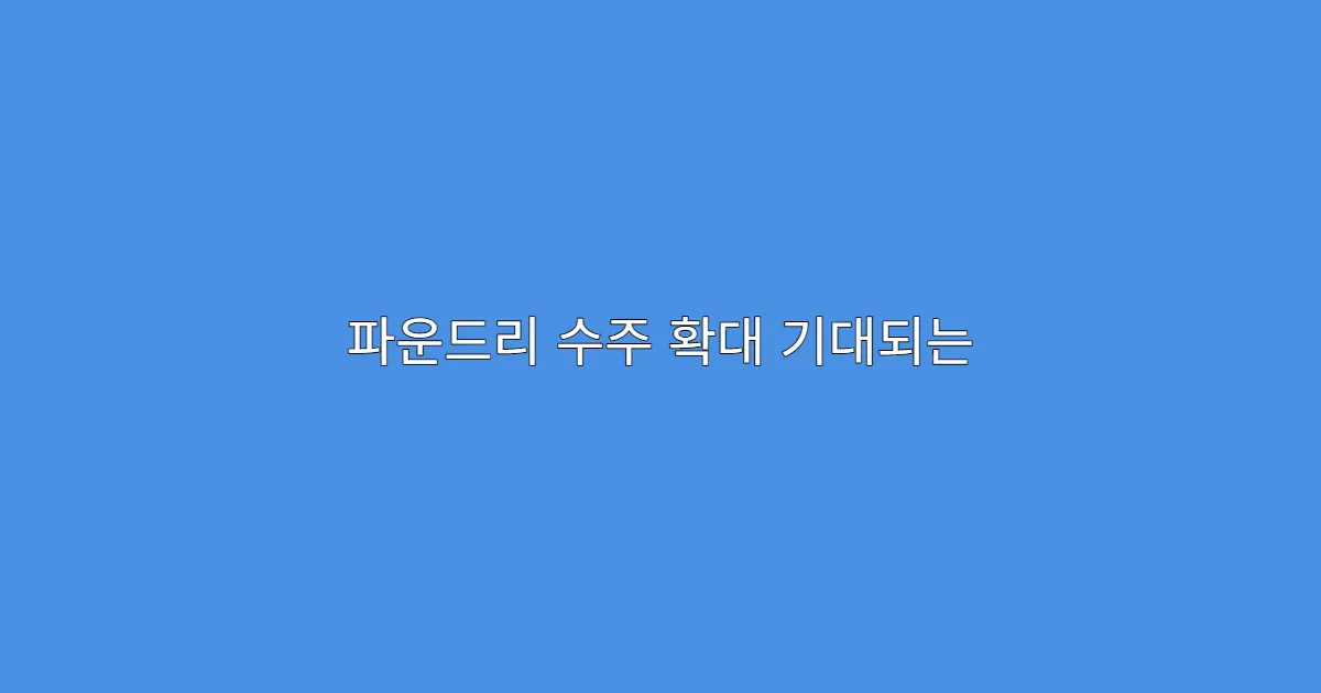 파운드리 수주 확대 기대되는 종목, 주가 상승 여력은?